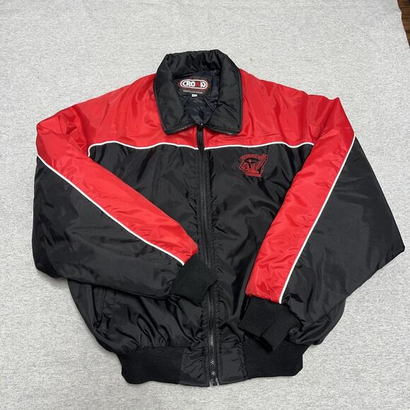 Vintage 90s Gold Wing Road Riders Association Jacket Coat GWRRA XL Made in USA - Picture 1 of 11